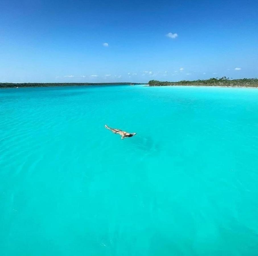 Casa De Viajeros Appartement Bacalar Buitenkant foto